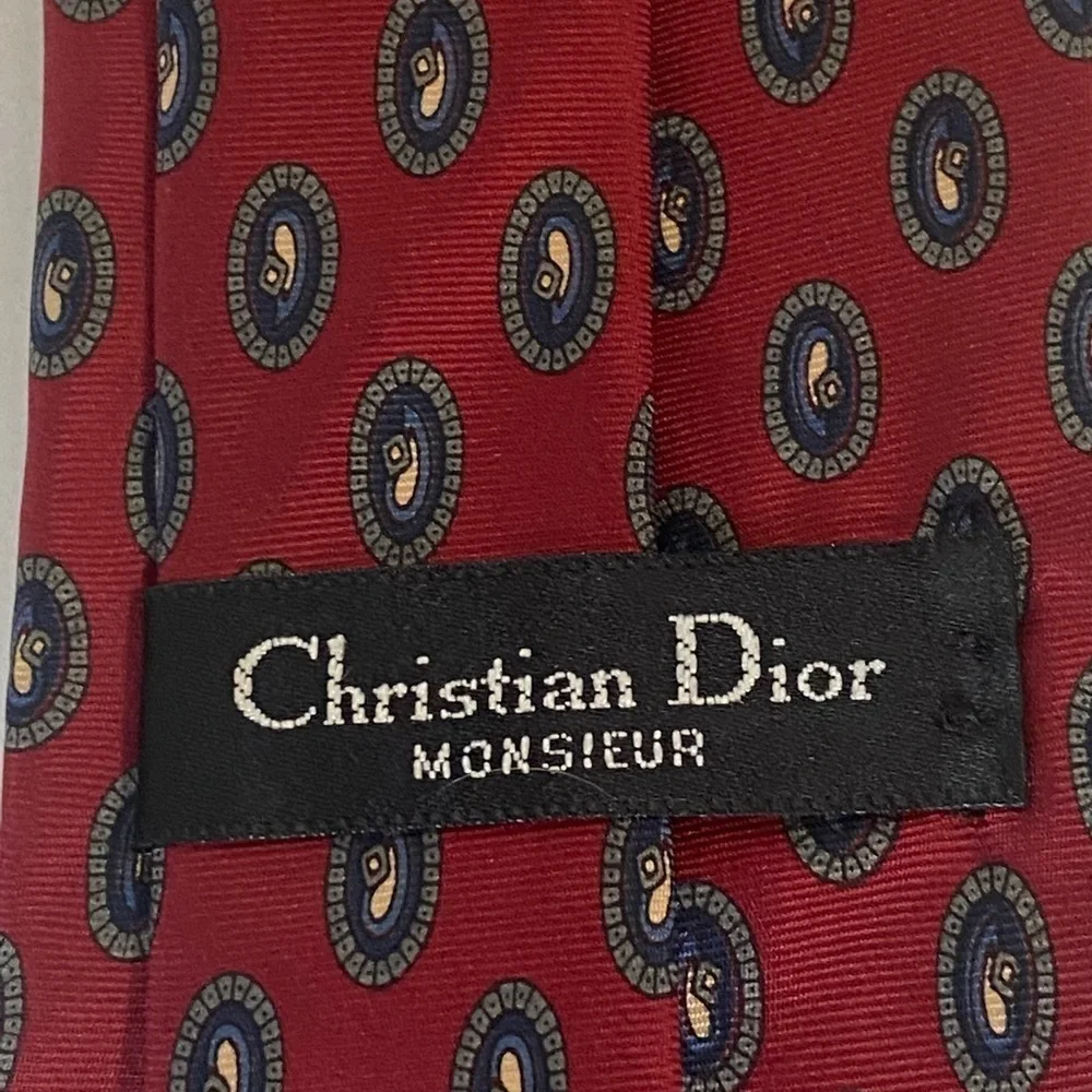 Christian Dior 100% silk necktie